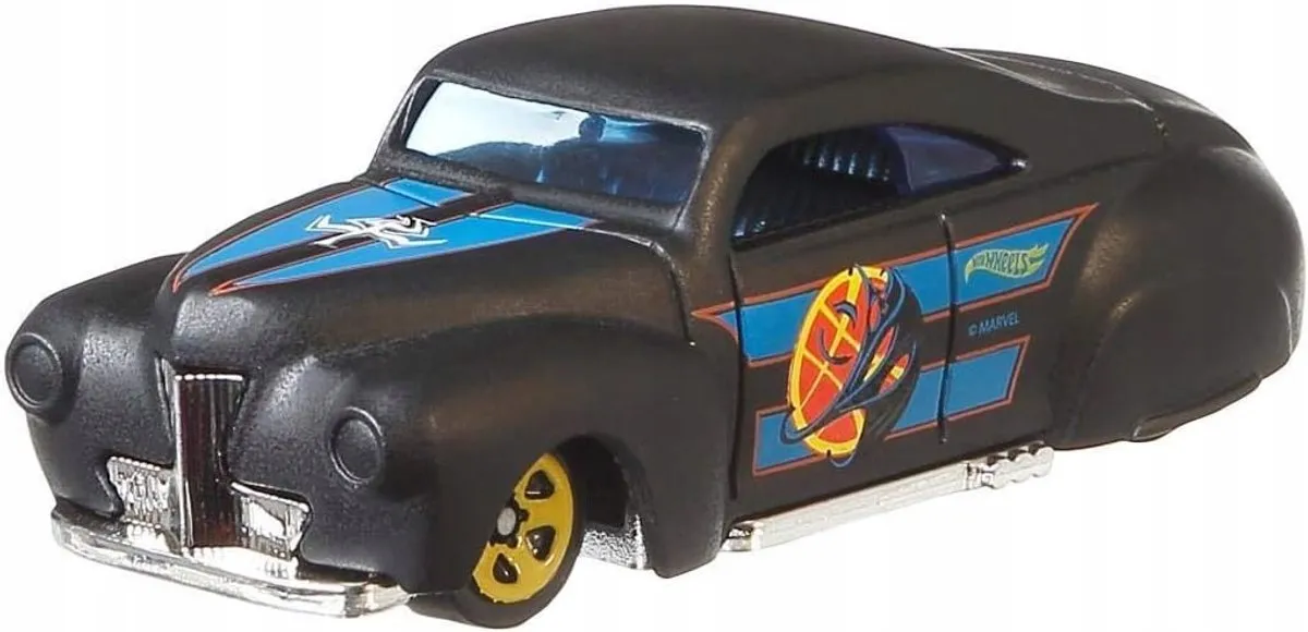 Hot Wheels Marvel Venomized Doctor Strange 5/5-serie - Blauw/Geel/Zwart