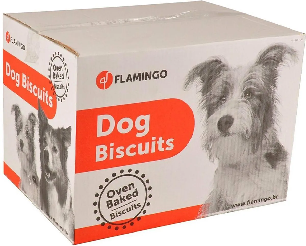 Flamingo Hondensnacks Biscuit Mix 10kg