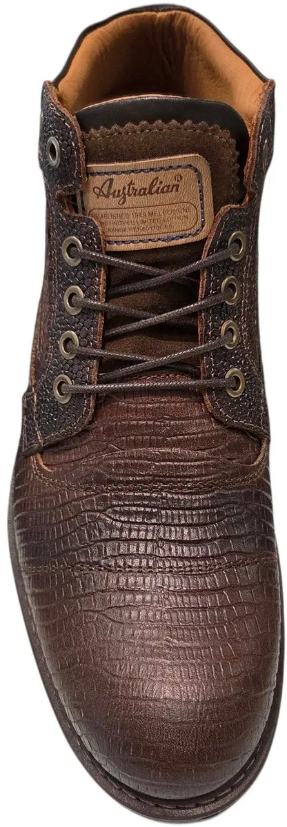 Australian Footwear Montenero Enkellaarzen - Bruin - Maat 44 - afbeelding 2 van 6
