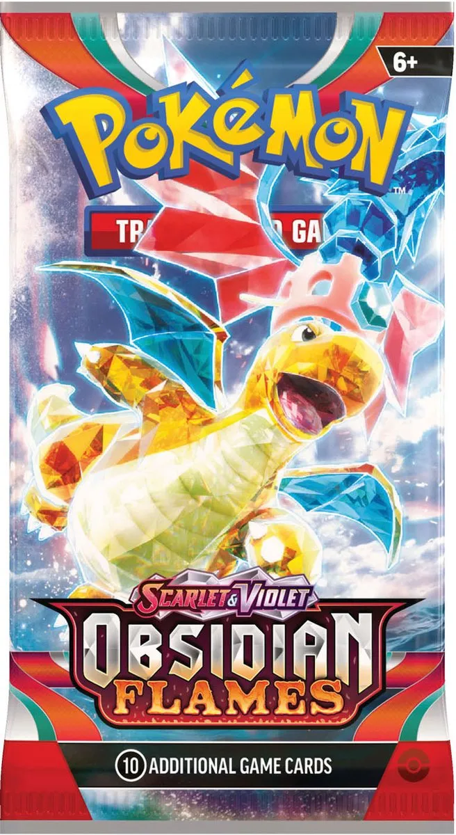 Pokémon TCG Obsidian Flames Booster - 10 Kaarten
