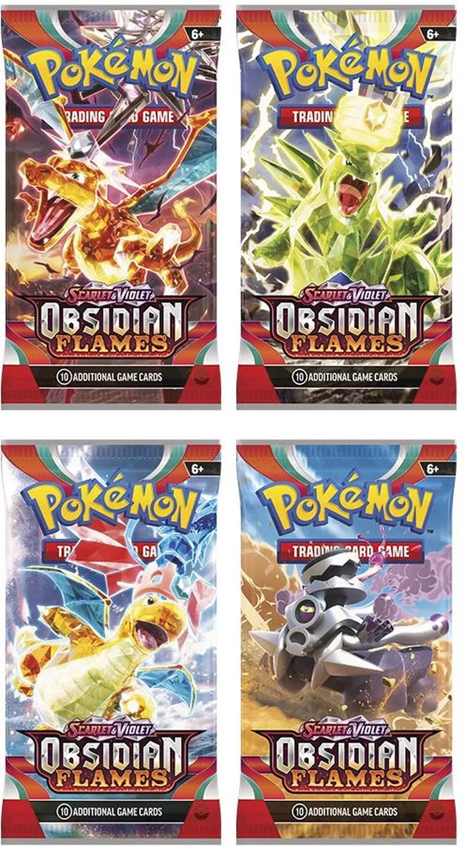 Pokémon TCG Obsidian Flames Booster - 10 Kaarten