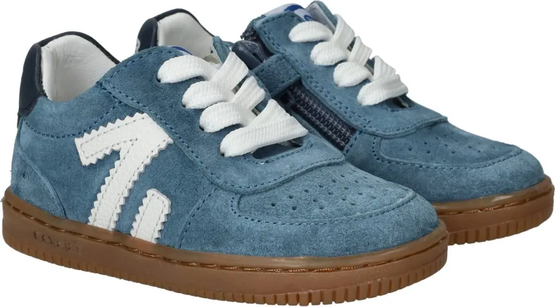 Develab 44427 Lage sneakers - Blauw - Maat 21 - afbeelding 3 van 6