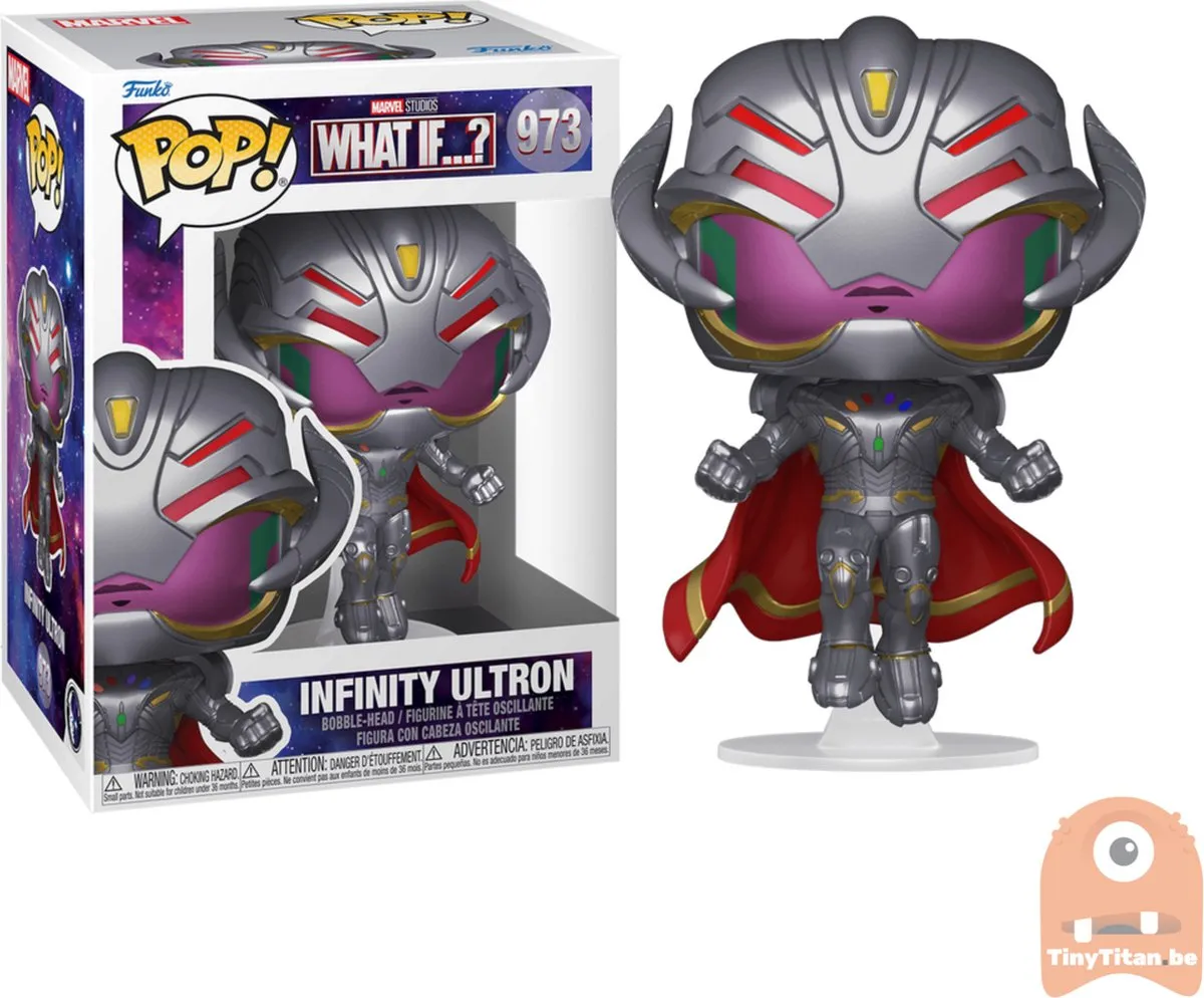 Marvel Funko What If...? POP! The Almighty Verzamelfiguur - 9 cm - Multicolours