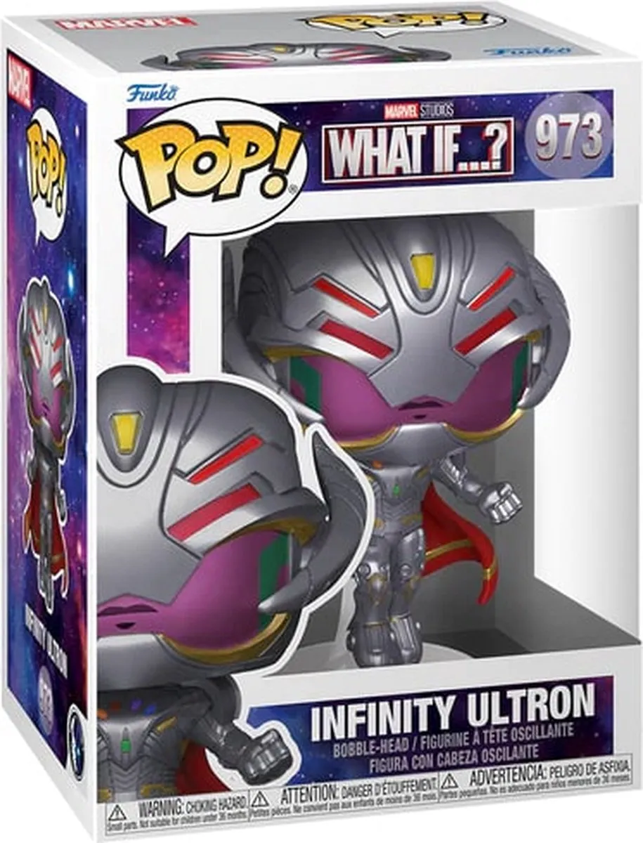 Marvel Funko What If...? POP! The Almighty Verzamelfiguur - 9 cm - Multicolours