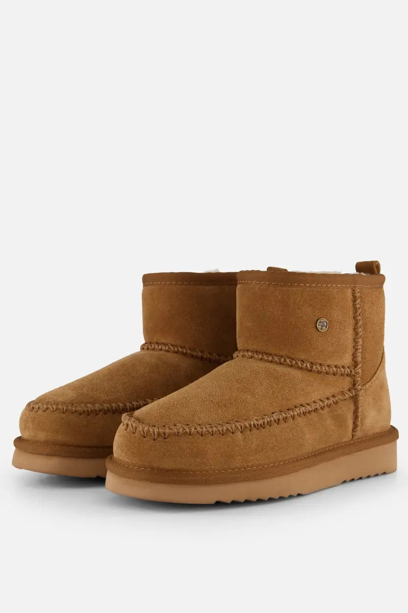 Warmbat Wallaby Suede boot Stitch Dames Laarzen