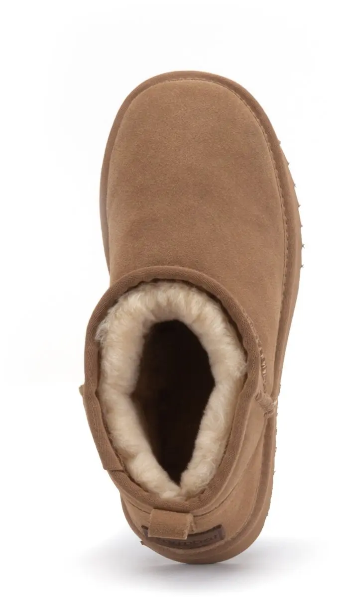 Warmbat Durack Suede Boot Dames - Beige - afbeelding 3 van 6