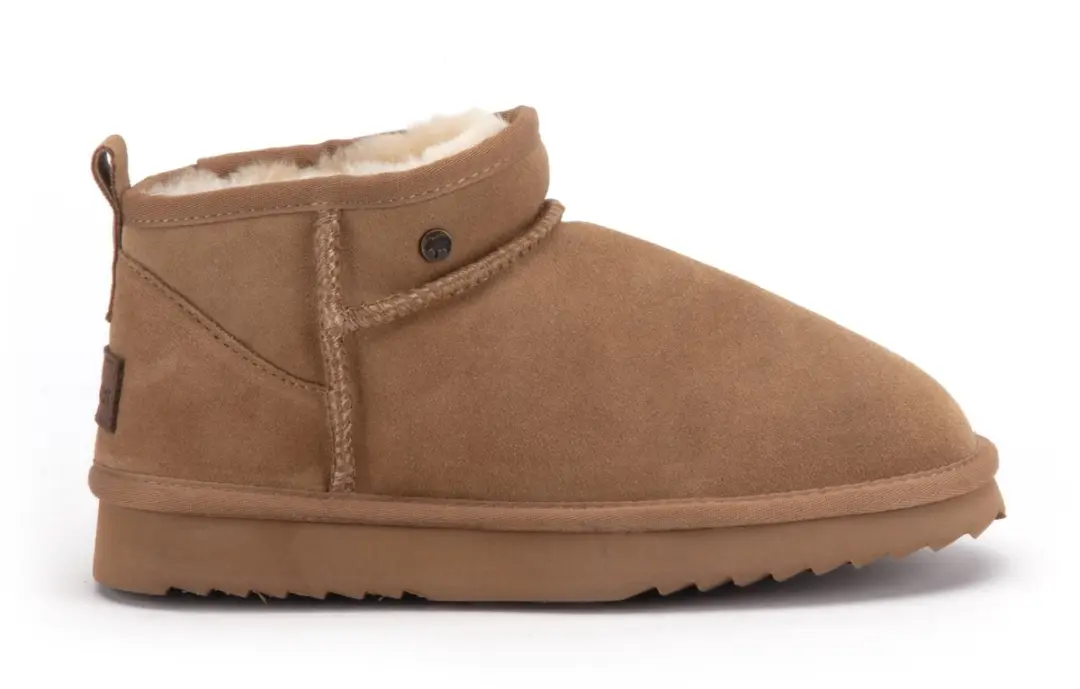 Warmbat Durack Suede Boot Dames - Beige - afbeelding 5 van 6