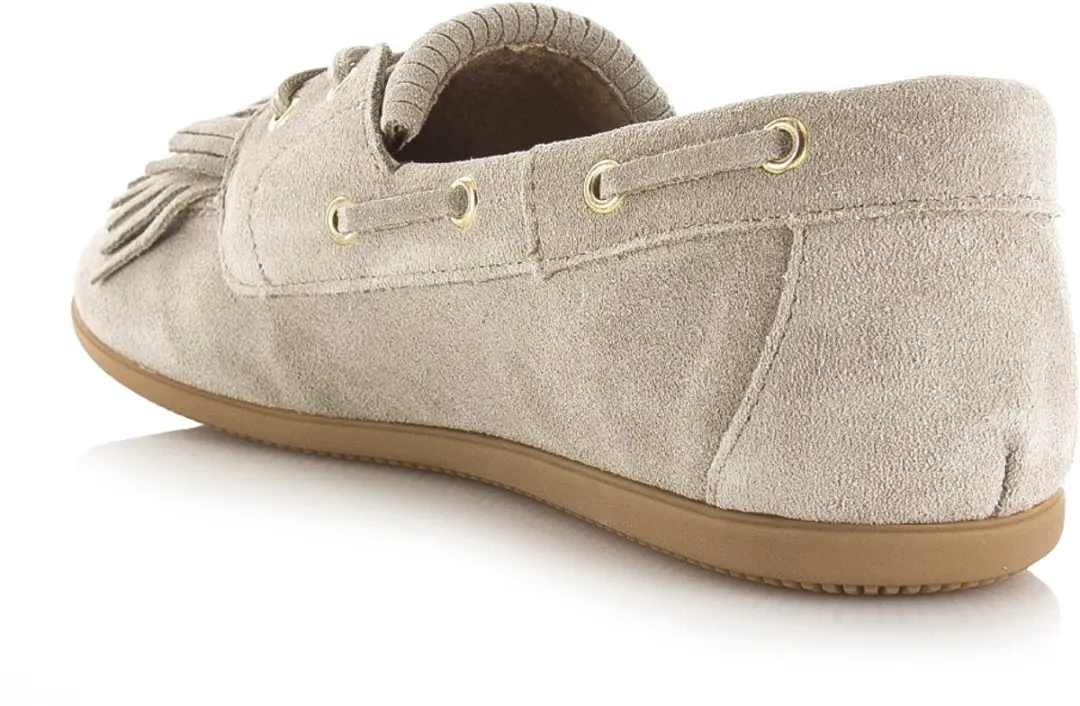 DWRS label Latty fringes beige