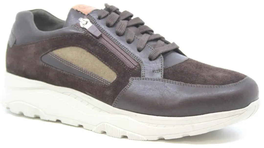 Gijs 2164 Wijdte K Sneakers - Bruin Combi - afbeelding 5 van 6