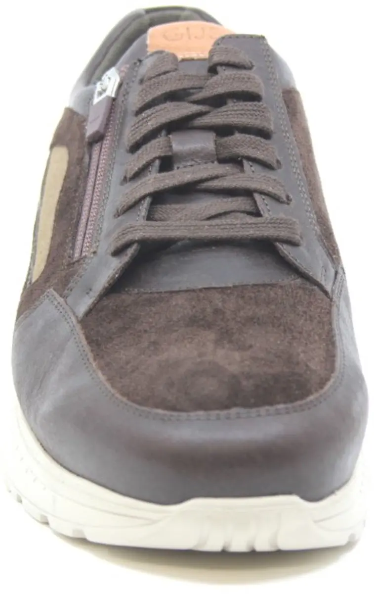 Gijs 2164 Wijdte K Sneakers - Bruin Combi - afbeelding 3 van 6