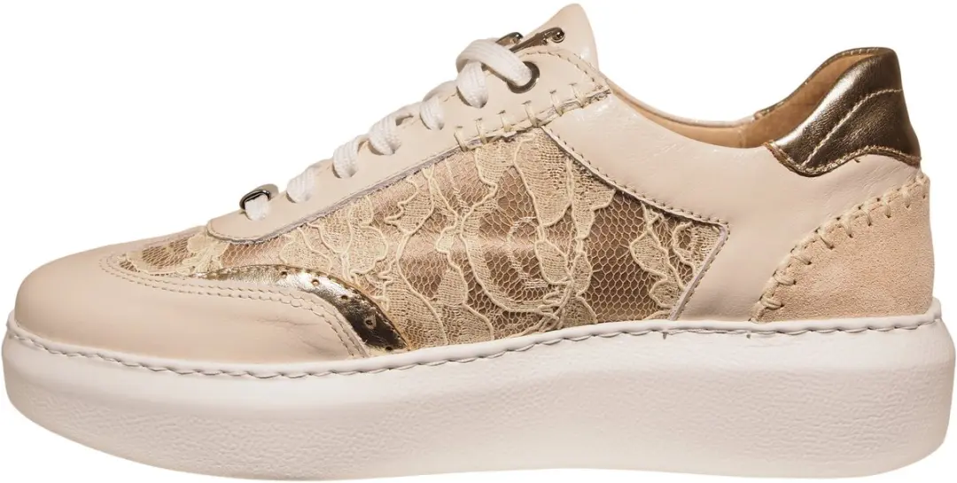 Footnotes Claire Wijdte H Sneakers - Beige - afbeelding 2 van 6