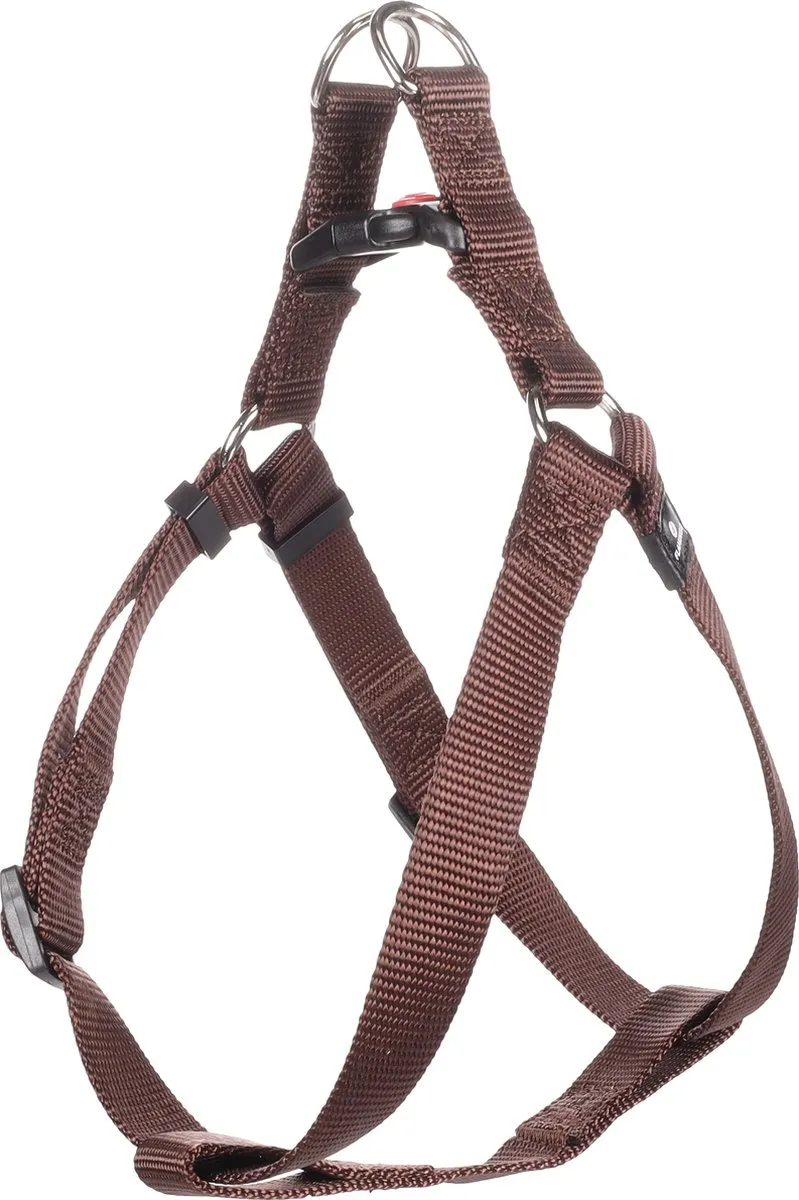 Flamingo Ziggi Step&go Hondenharnas - XS 20-35cm - Bruin