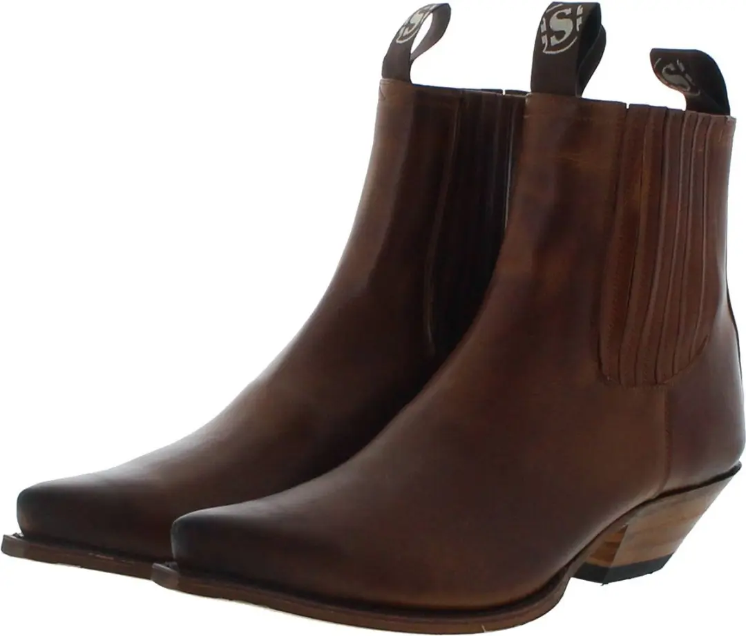 Sendra CUERVO IBIZA 1692 western enkellaars bruin