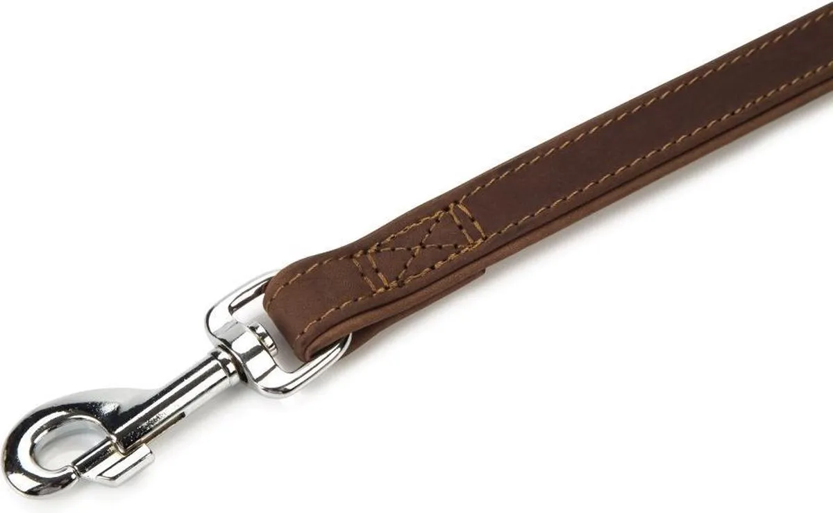 Beeztees Leren Looplijn Buffalo - 100cm x 22mm - afbeelding 2 van 3