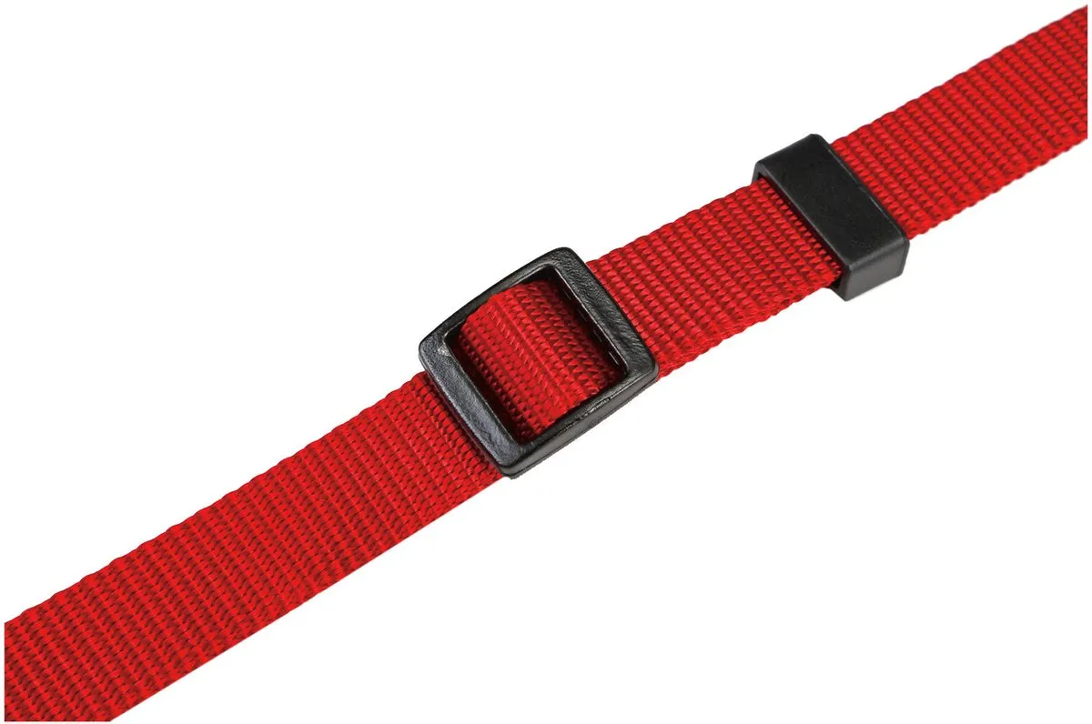Beeztees Nylon Halsband Verstelbaar 30-45x15cm - Zwart