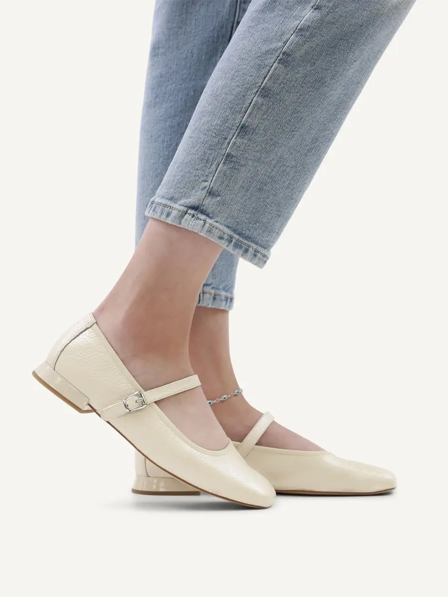 Caprice 9-22100-44 Dames ballerina Beige - afbeelding 2 van 6