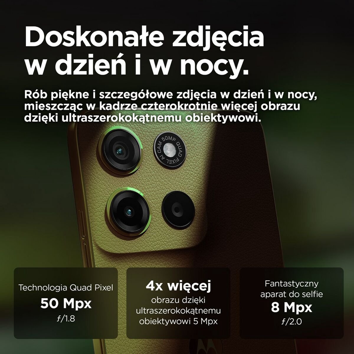 Smartphone Motorola PB6E0016PL 6,72" 8 GB RAM 256 GB Groen