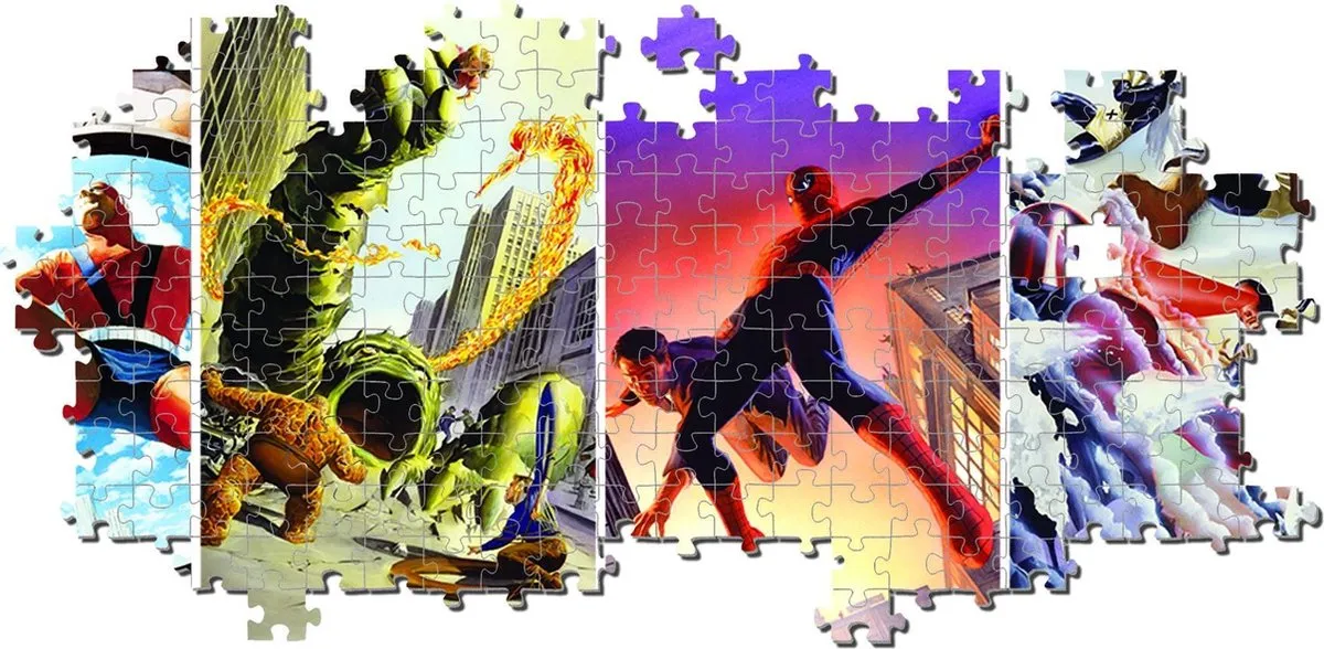 Marvel Panorama Puzzle 1000 Stuks - Multicolor