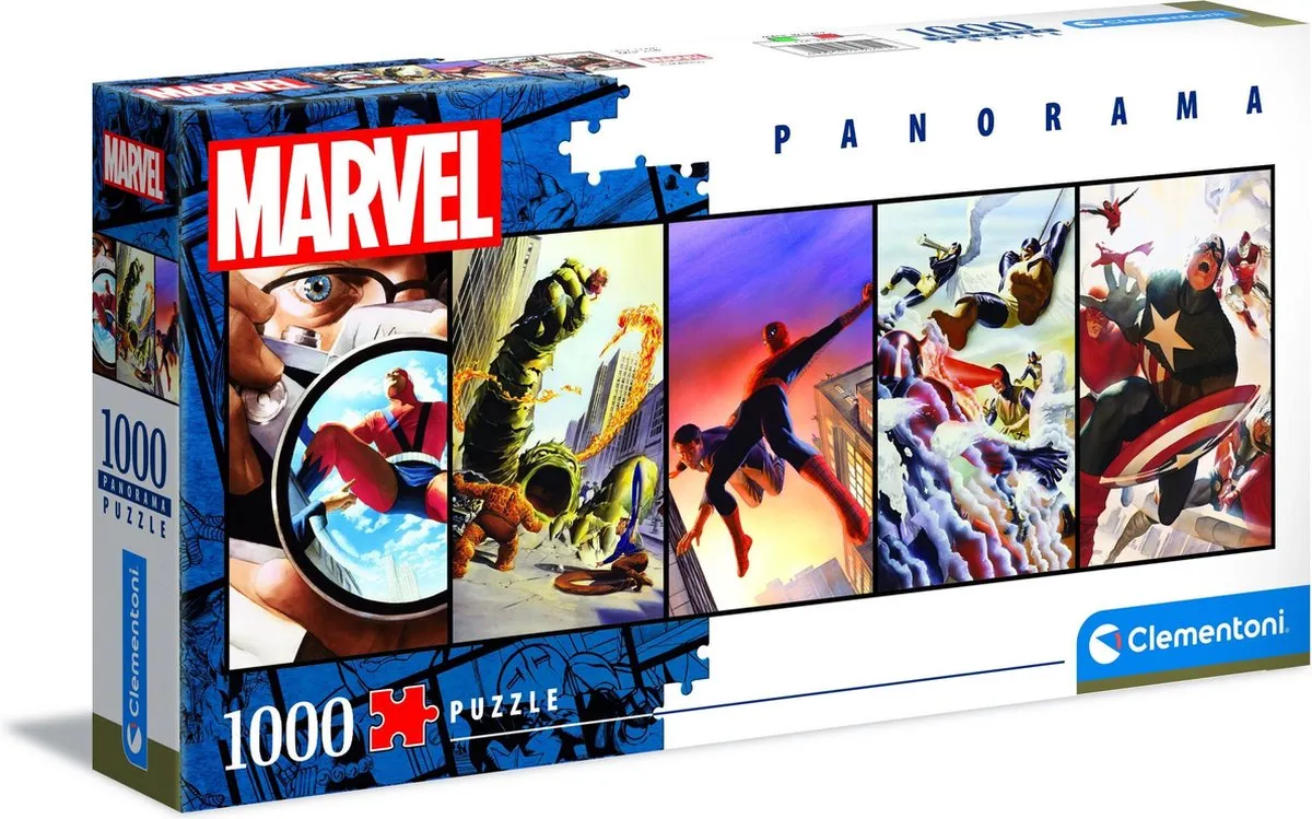 Marvel Panorama Puzzle 1000 Stuks - Multicolor