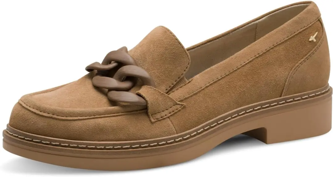 Tamaris Comfort Dames Loafers van Leer
