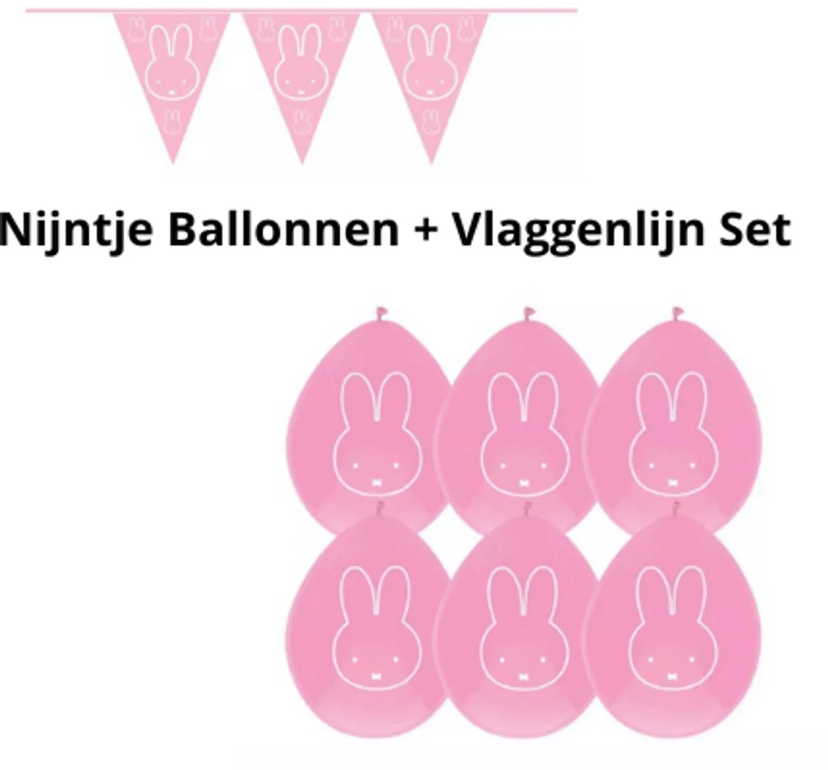 Nijntje Feestpakket Roze