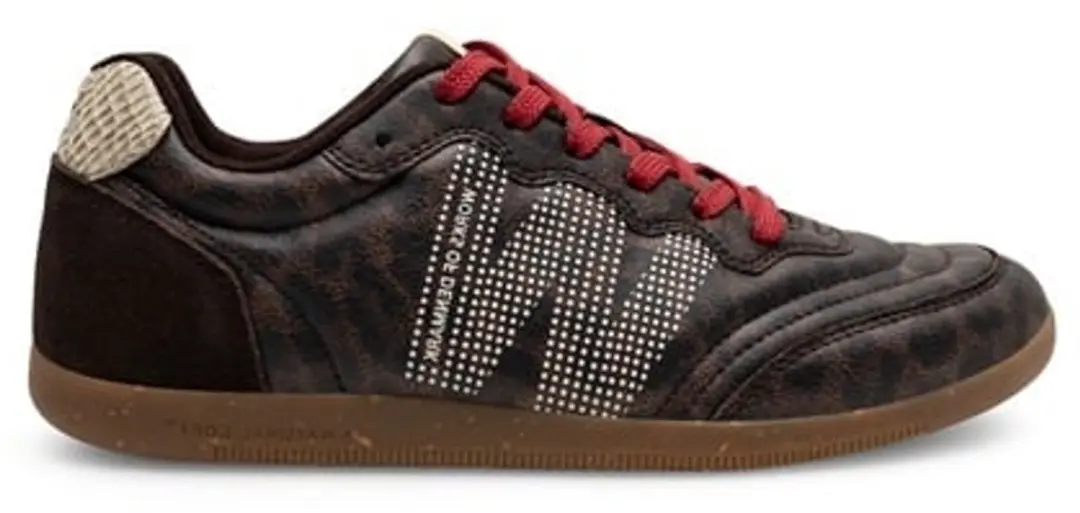 Woden Nanna dames sneakers Dark Leopard - afbeelding 6 van 6