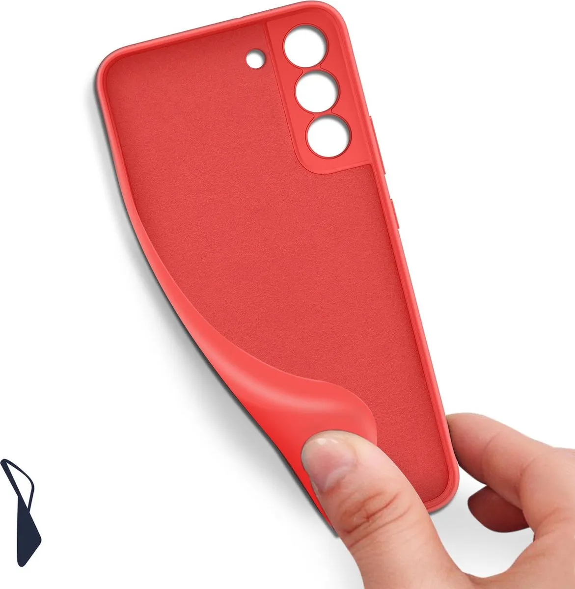 Samsung Siliconen Hoesje Galaxy S22 - Coral EF-PS901TPEGWW