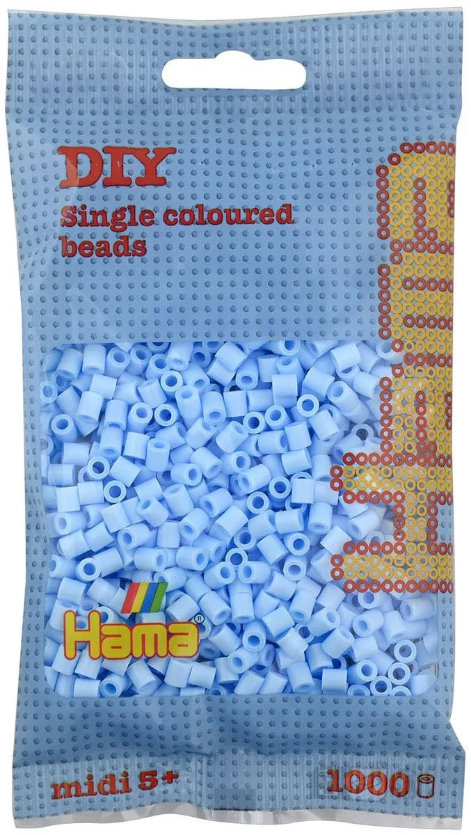 Hama Strijkkralen IJsblauw - 1000 Stuks