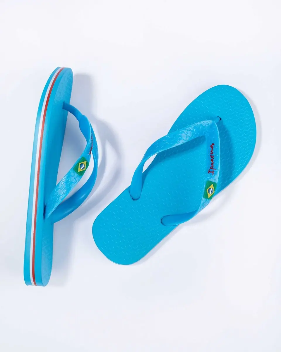Ipanema Classic Brasil Kids Teenslipper Blauw - afbeelding 5 van 6