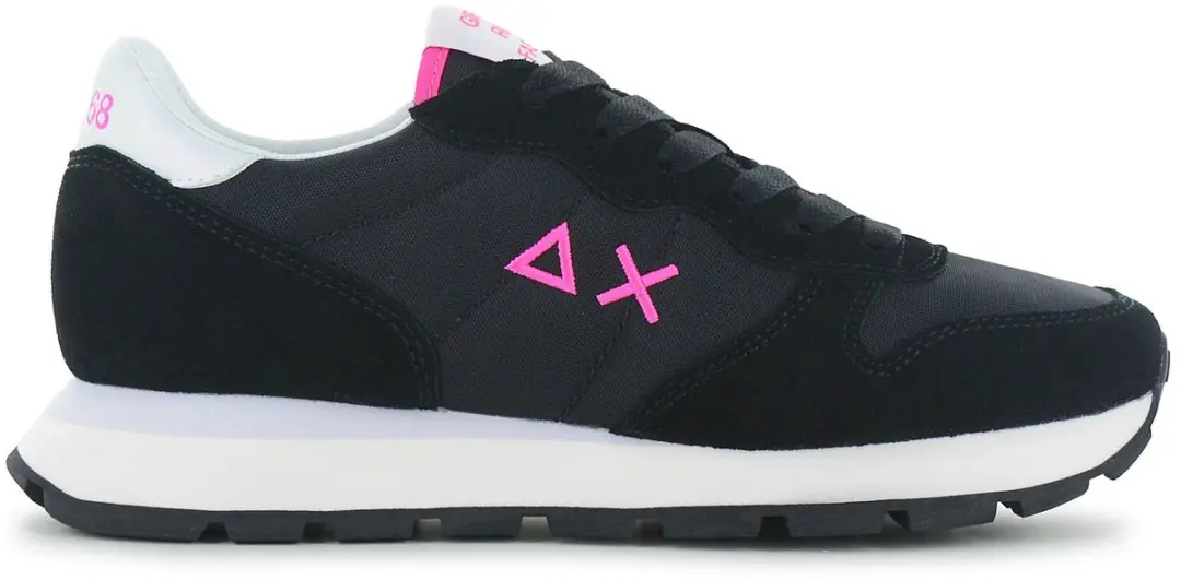 SUN68 Ally Solid - Dames Sneakers Schoenen Zwart Z36201-1162 , Maat: EU 39 - afbeelding 2 van 6