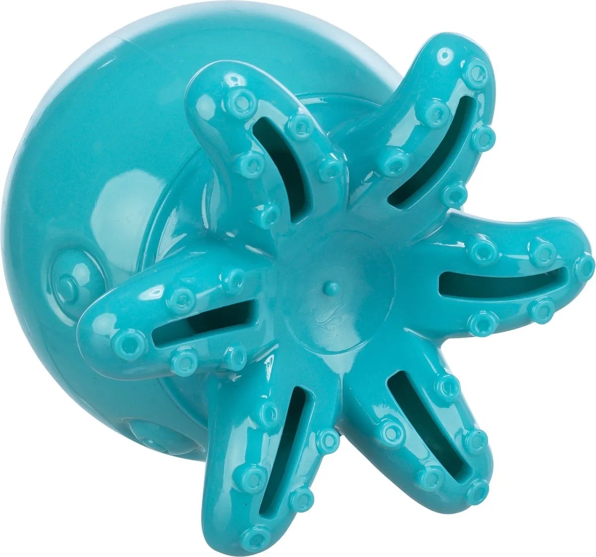 Trixie Honden Snack Octopus TPR - 11 cm - Blauw