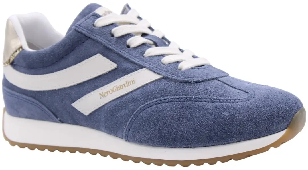 Sneaker Nerogiardini Velour Velvet Osso 0100 Etoile Honing T.Glitter Gr.