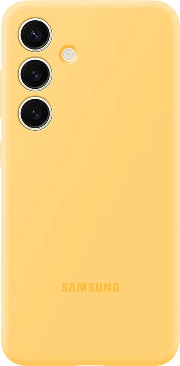 Samsung Silicone Hoesje Galaxy S24 Plus - Geel EF-PS926TYEGWW