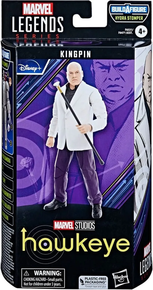 Marvel Legends Kingpin Hawkeye Actiefiguur 15cm - Multicolor