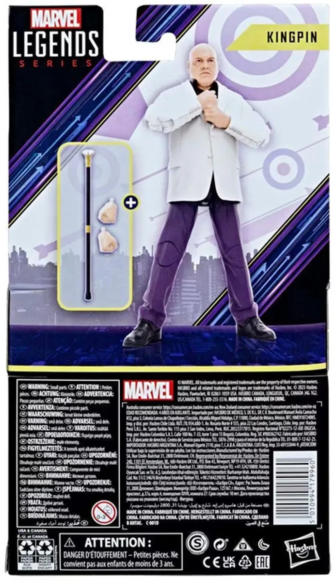 Marvel Legends Kingpin Hawkeye Actiefiguur 15cm - Multicolor - afbeelding 6 van 6
