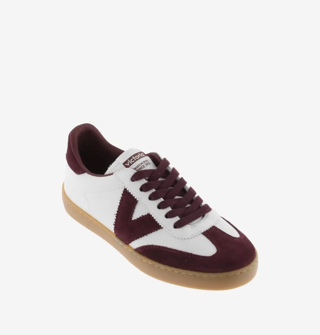 Victoria Berlin Ciclista sneakers - suede burdeos - afbeelding 4 van 6