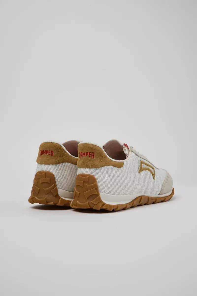 Camper Drift Walk sneakers - wit/bruin - afbeelding 5 van 6