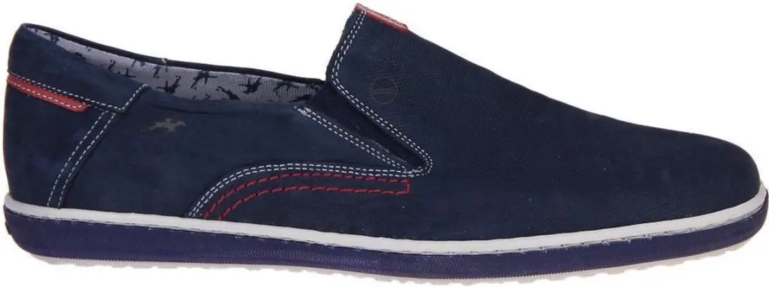 Fluchos -Heren - blauw donker - mocassins - maat 42