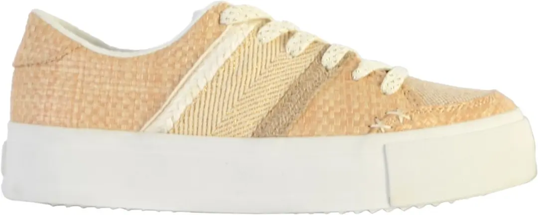 Street Natural sneakers met veters