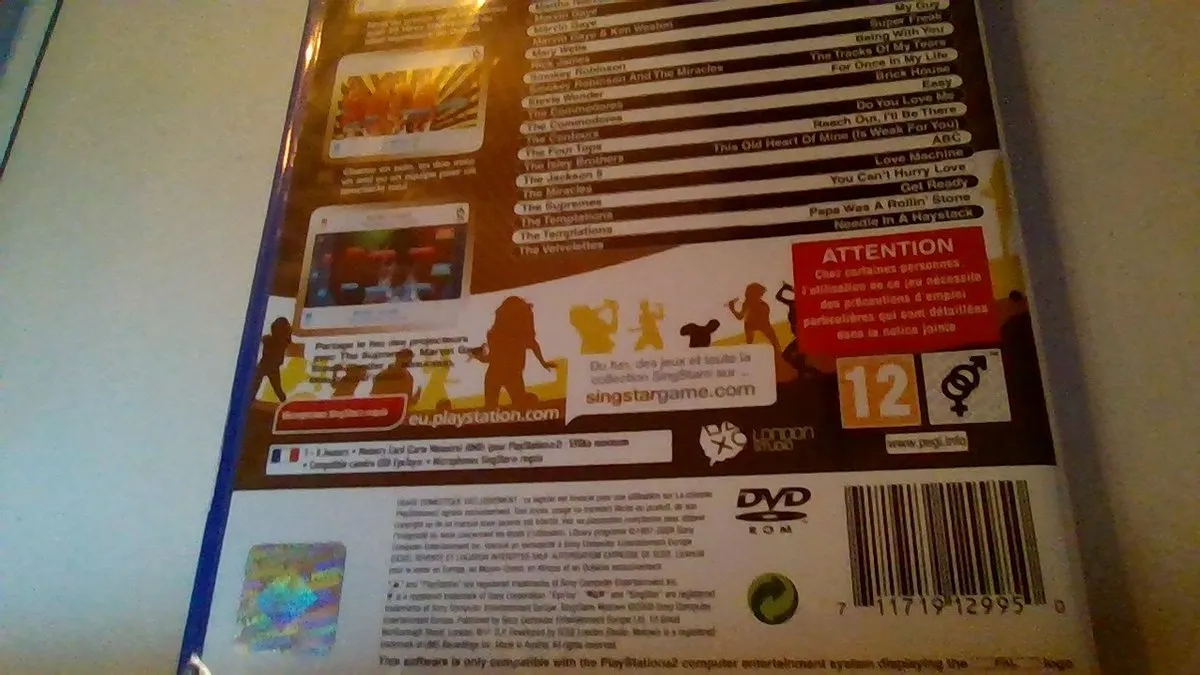 Sony PlayStation SingStar Motown