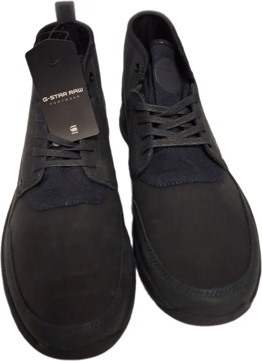 G-STAR RAW-FALCON-NAVY SNEAKER-LEER-SIZE 45
