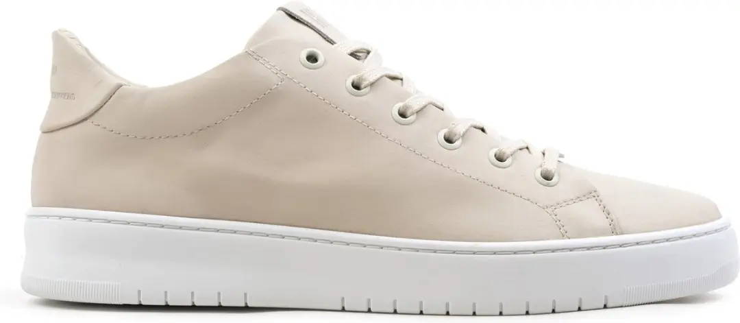 Hinson bennet city low beige nubuck leer