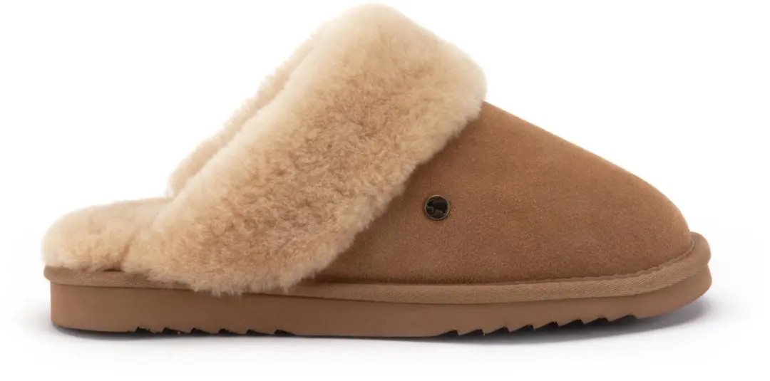 Warmbat Flurry Suede Dames Sloffen