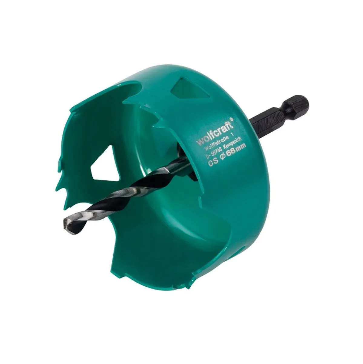 Wolfcraft Carbonstalen Gatenzaag Ø60mm