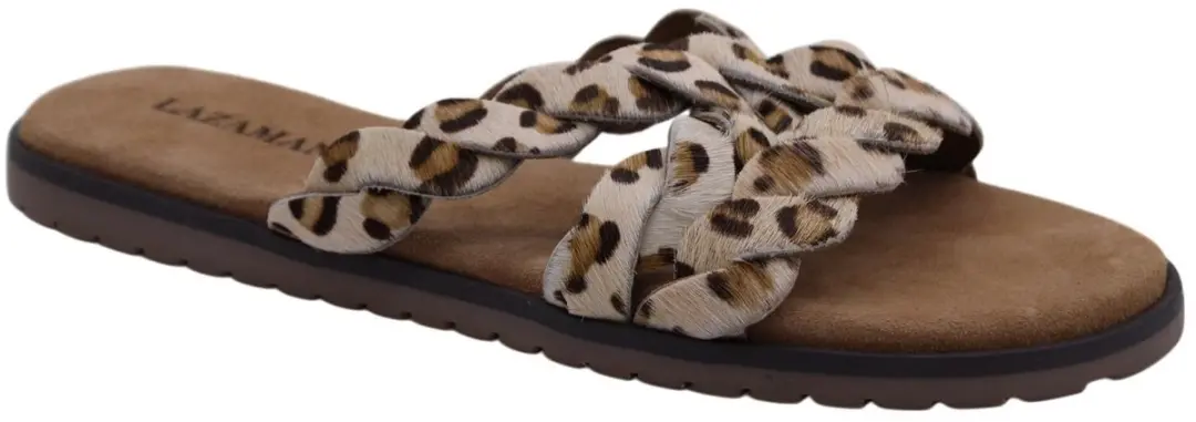 Edsi Dames Slippers Ponyhaar Beige