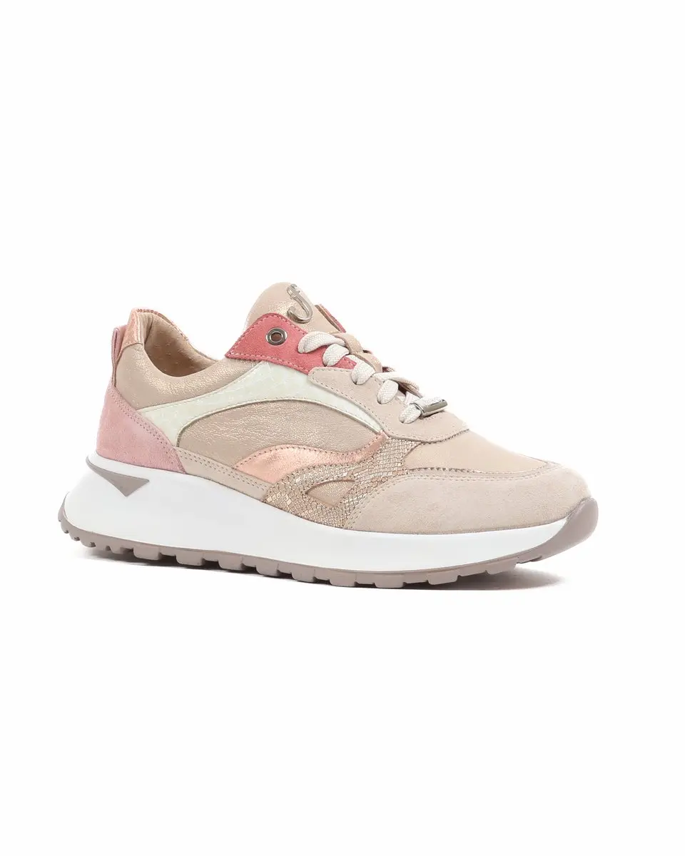 Footnotes Silke Sneakers 38.5 Beige Combi - afbeelding 2 van 4