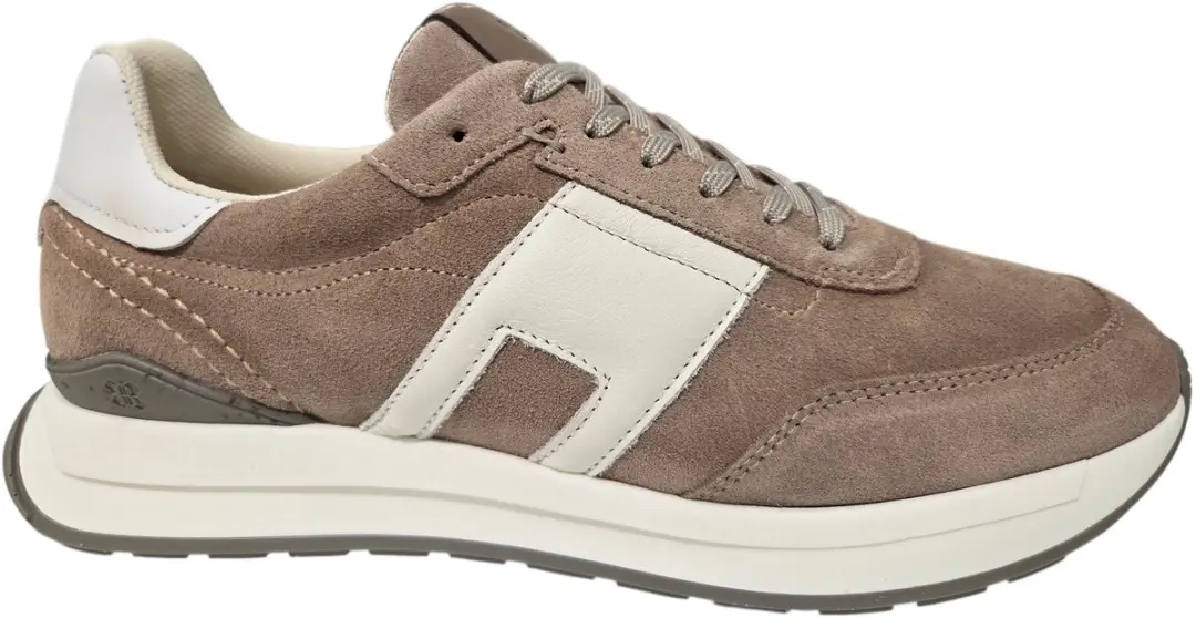 Berkelmans Abbazia Sneakers Taupe Suede Heren