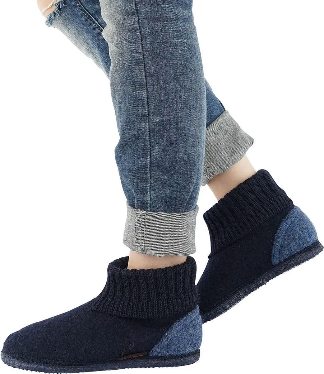 Giesswein Kramsach Pantoffel navy/blauw - afbeelding 3 van 6