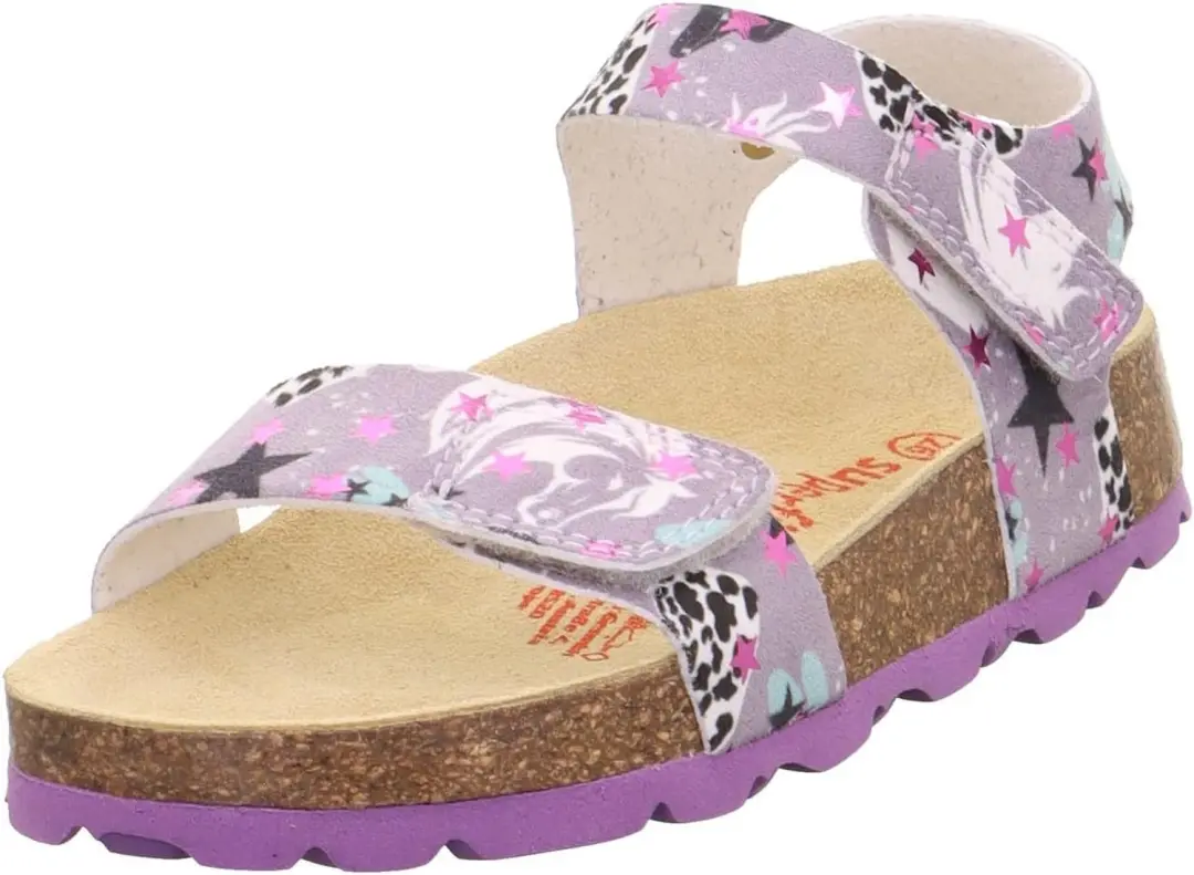 Superfit meisjes pantoffels, paars multicolor 8520, maat 36