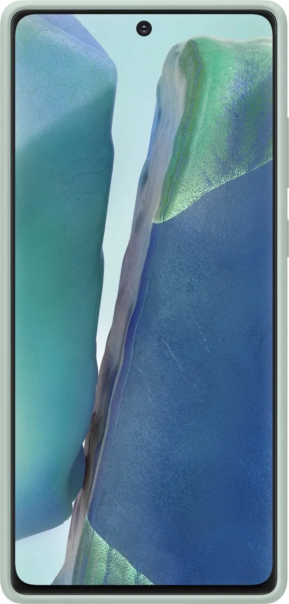 Samsung Silicone Hoesje Galaxy Note 20 - Groen EF-PN980TMEGEU